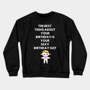 Best Funny Gift Idea for Wife Birthday Crewneck Sweatshirt